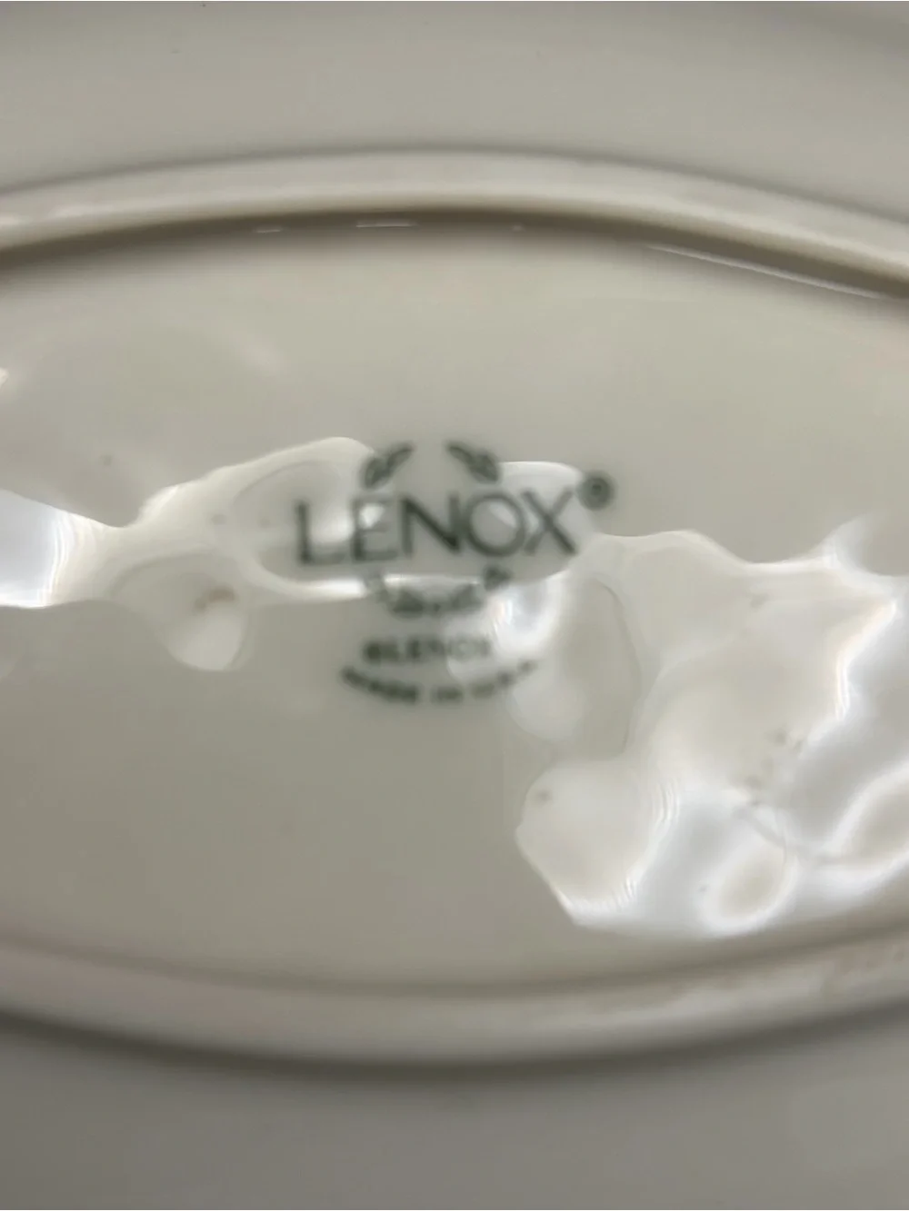 Lenox oval dish